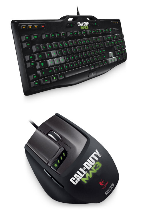 Logitech Gaming Keyboard G105 And Logitech Laser Mouse G9X